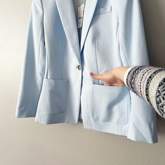 J. Crew Women's Blue Blazer - Size 2 - New with Tags - Picture 3 of 14